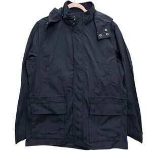 GAP Light Weight‎ Nylon Cotton Jacket Navy Blue Size Large